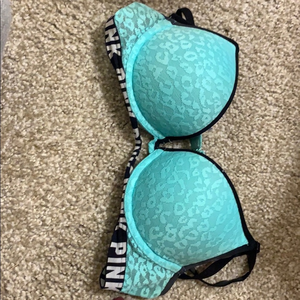 Pink bra